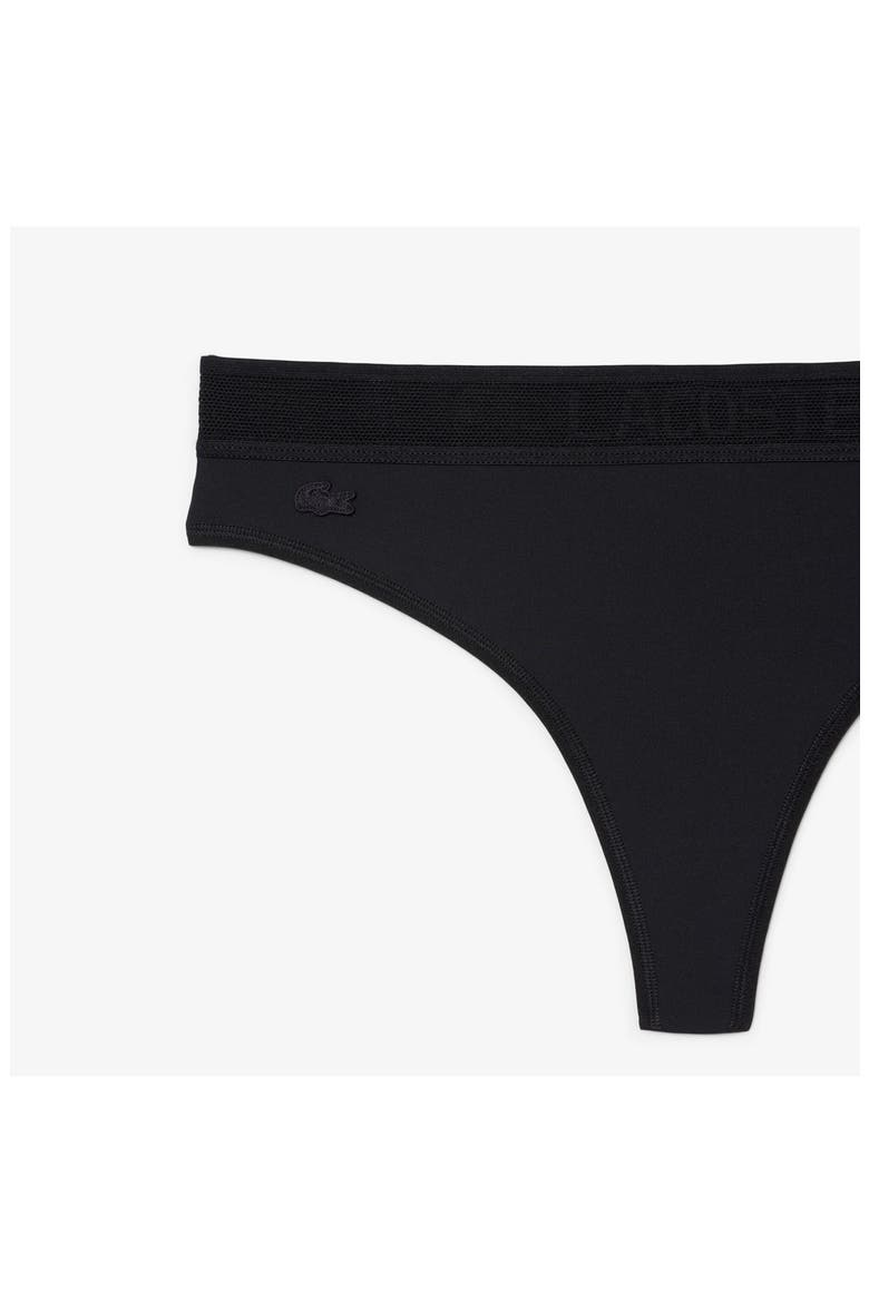 Solid Thong, Alternate, color, NOIR