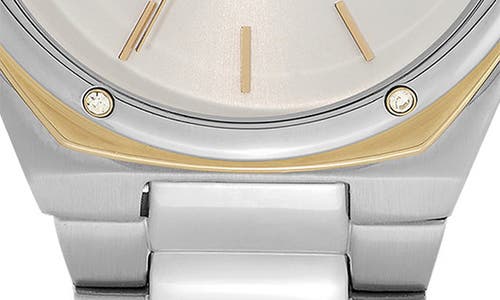 Olivia Burton Sports Luxe Hexa Bracelet Watch, 33mm In White