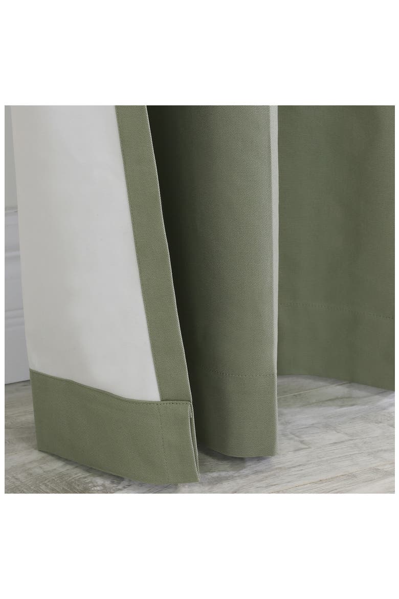Indoor Cotton Panel Curtain, Alternate, color, SAGE