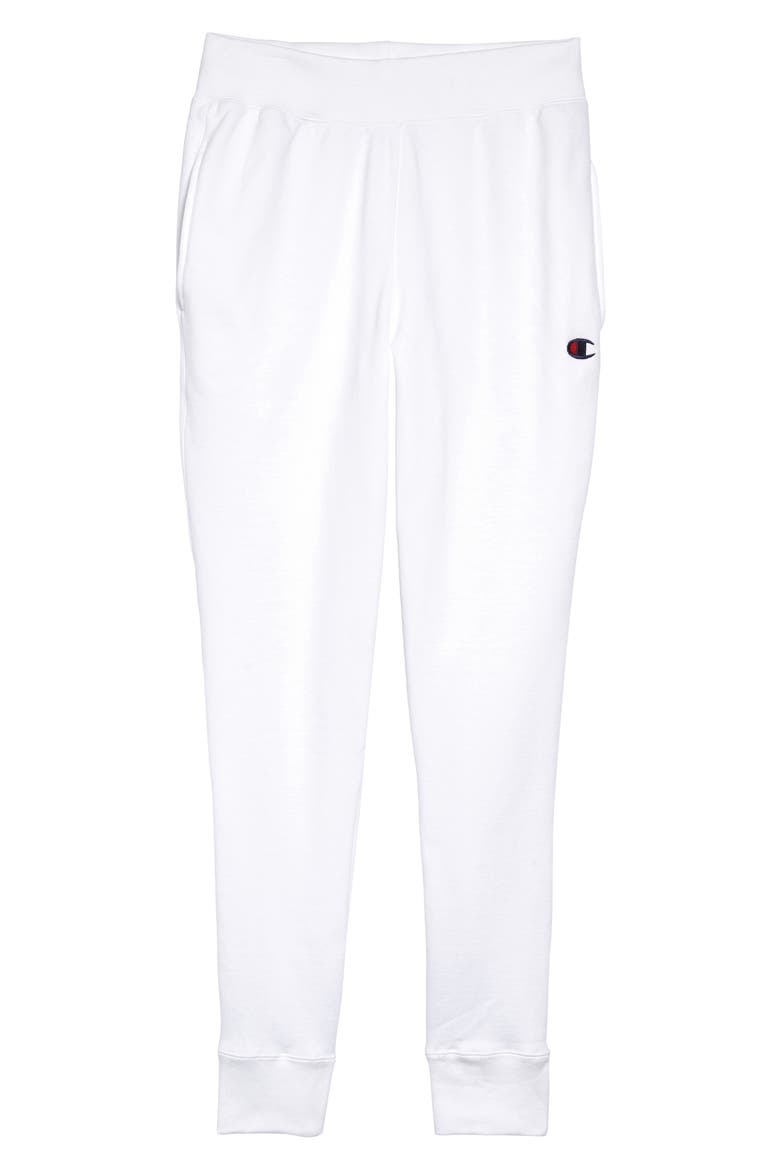 Reverse Weave® Joggers, Alternate, color, WHITE