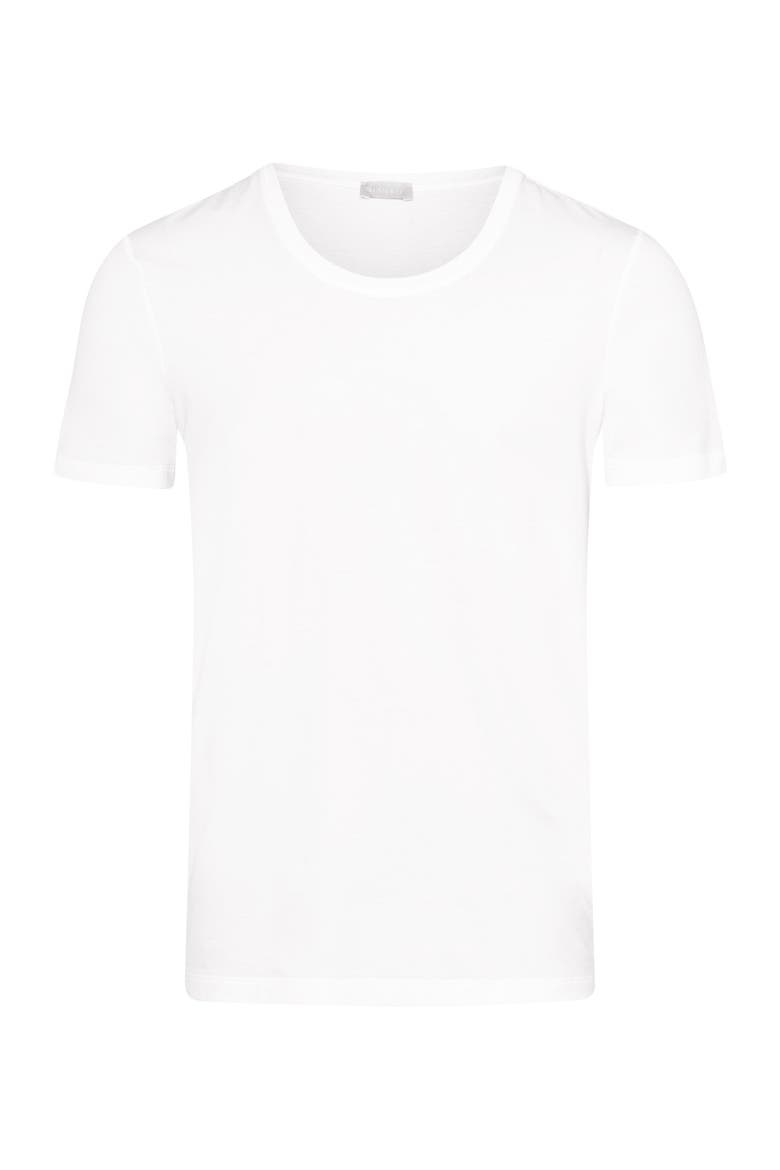 Cotton Superior Cotton Crew Neck T-Shirt, Main, color, White