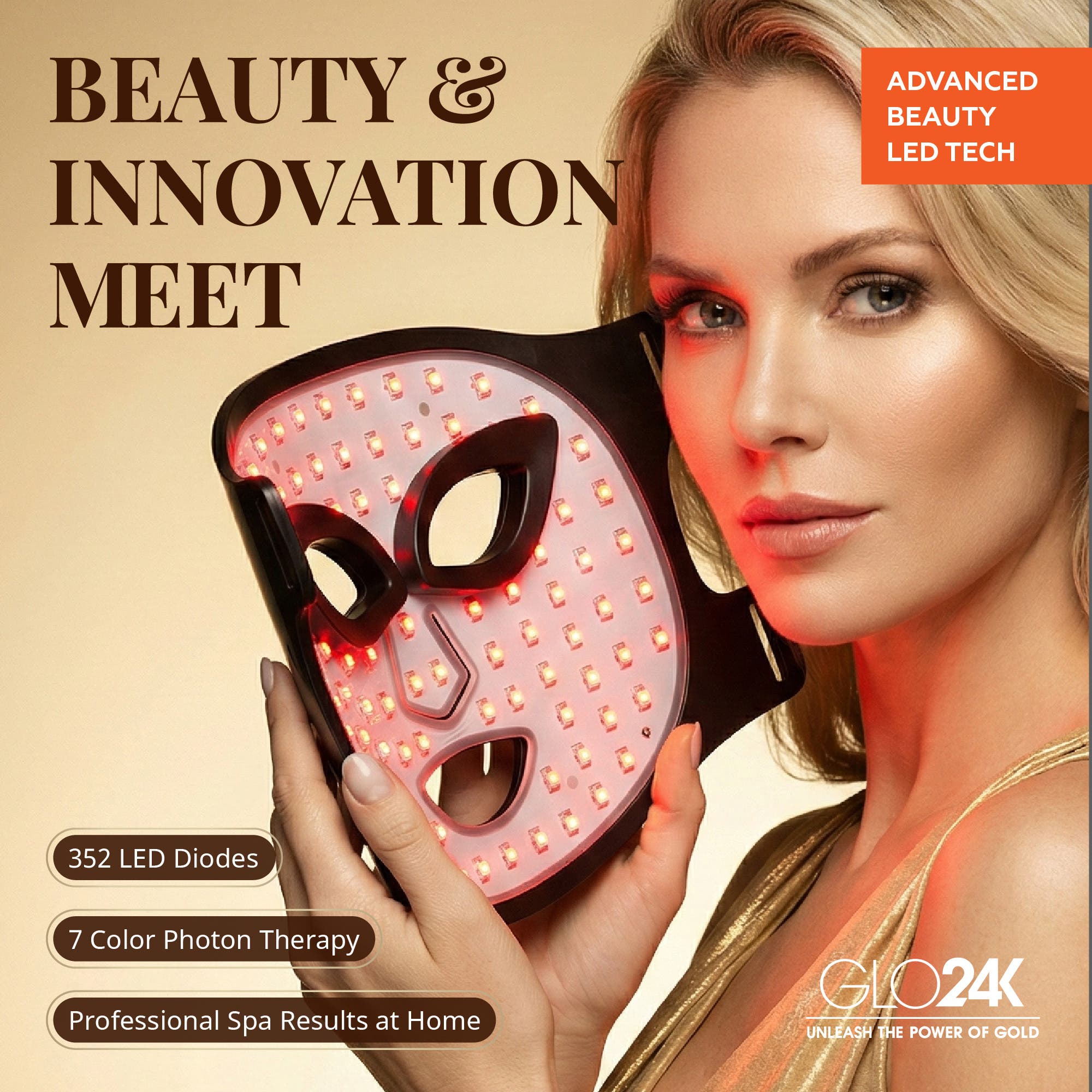 7 Color LED Photon Rejuvenation Super Mask (Women) | Nordstrom