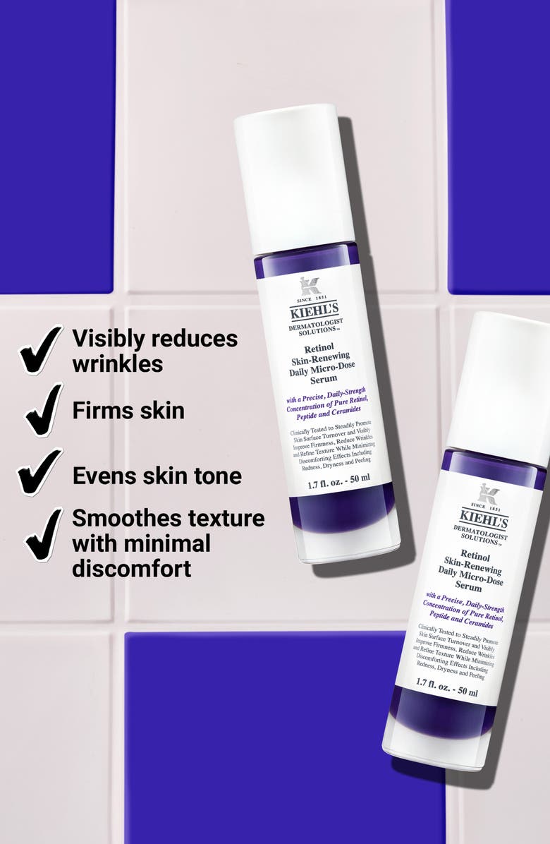 Kiehl's Since 1851 Retinol Skin-Renewing Daily Micro-Dose Serum Duo $184 Value, Alternate, color,