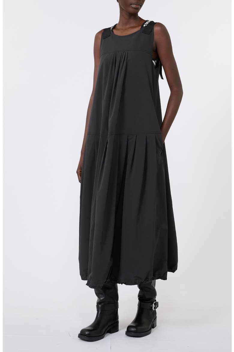 Water Repellent Canvas Dress, Alternate, color, BLACK