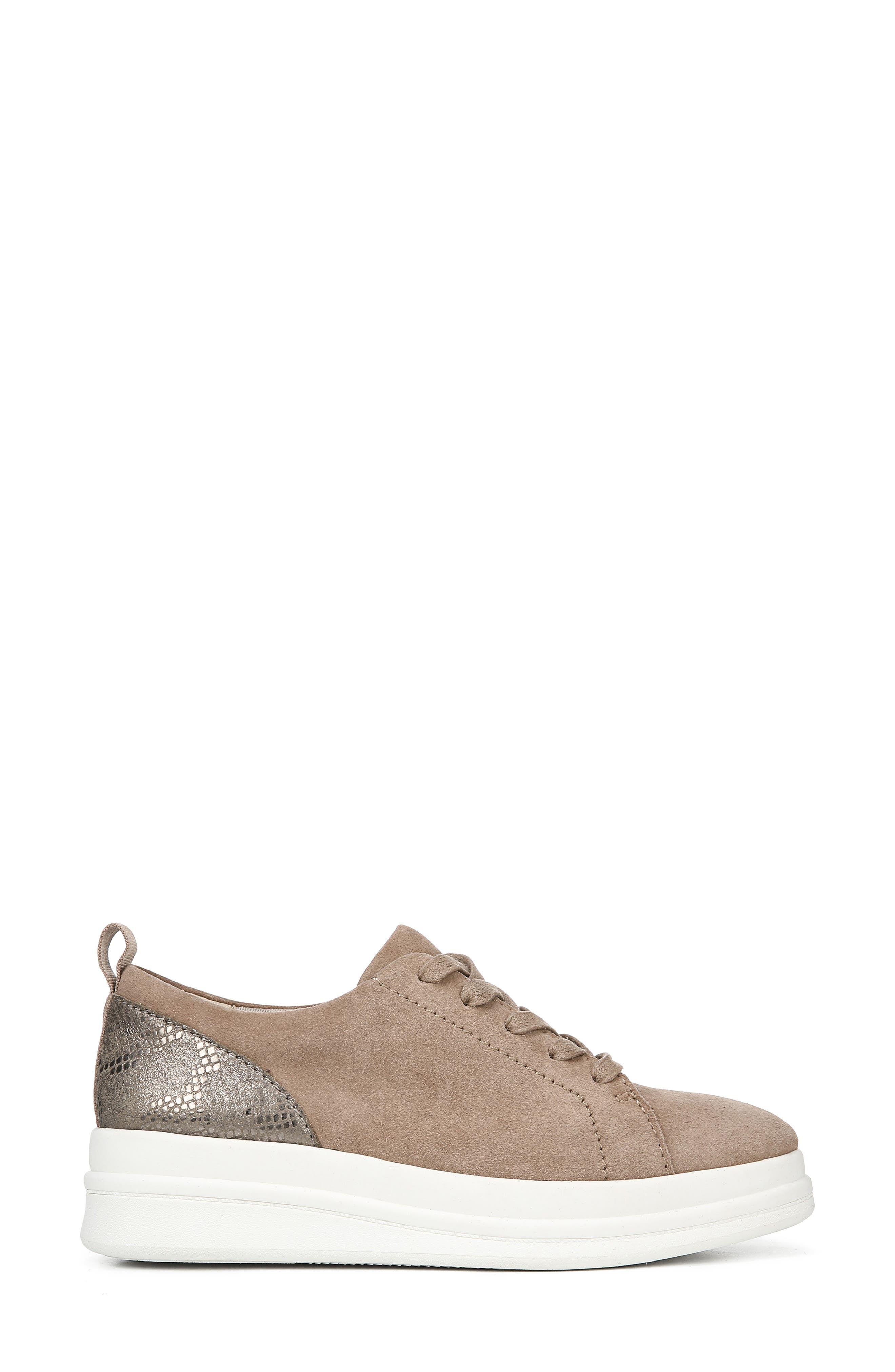 Yarina Sneaker, Alternate, color, TIRAMISU NUBUCK LEATHER