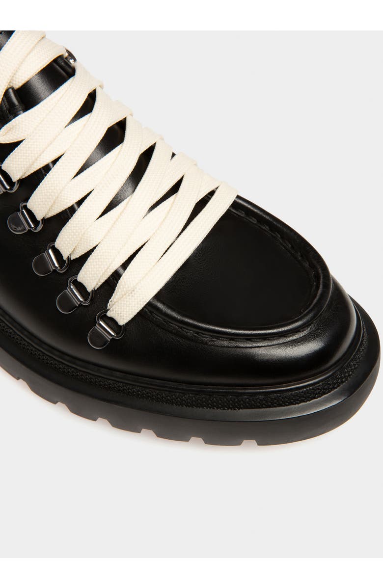 Bally Varshal Leather Derbies, Alternate, color, Black