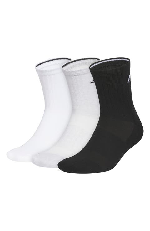 Cushioned Sport 5.0 3-Pack Quarter Socks