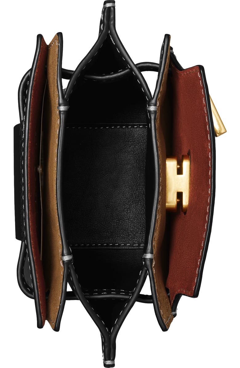 Tory Burch Petite Lee Radziwill Leather Double Bucket Bag, Alternate, color,