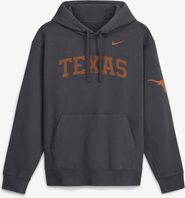 Nike Men's Nike  Anthracite Texas Longhorns 2026 Sideline Club Fleece Hoodie