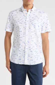 Brooks Brothers Sport Fit Short Sleeve Cotton Button-Up Shirt