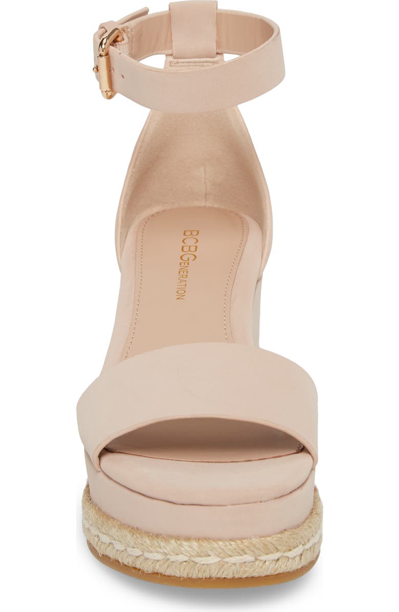 BCBG Addie Platform Sandal, Alternate, color,