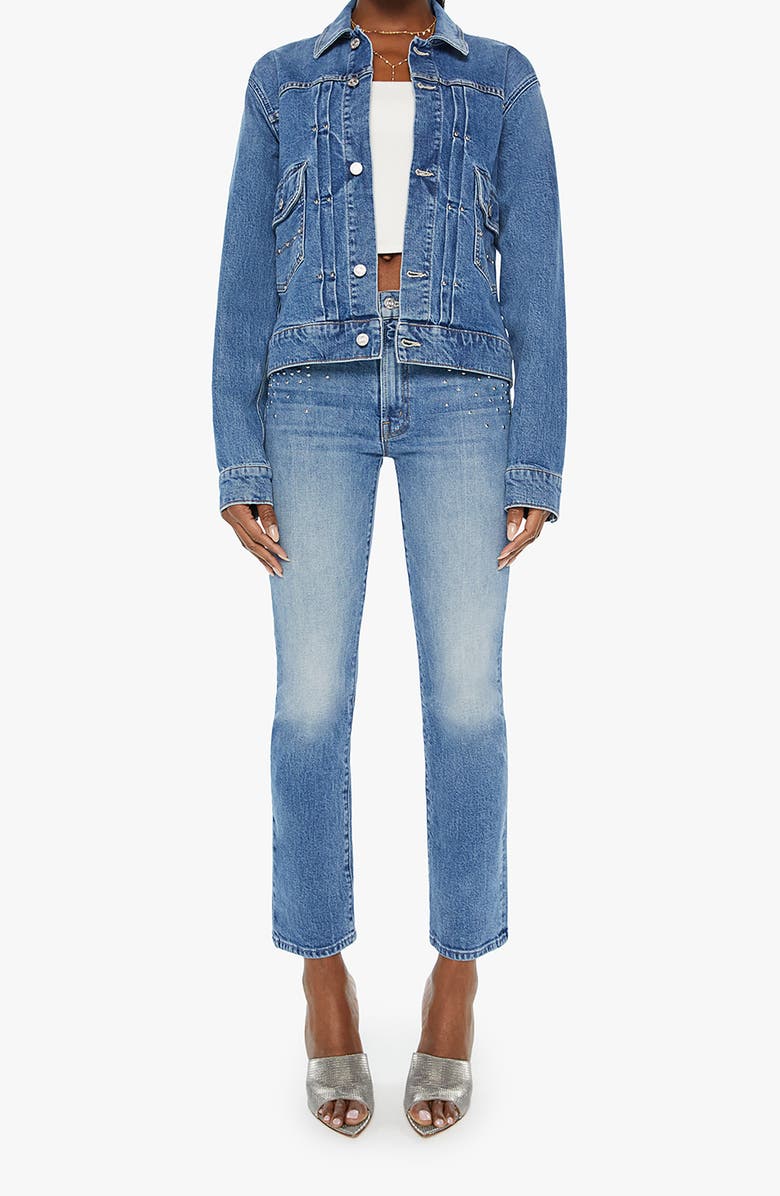 MOTHER The Duo Denim Jacket, Alternate, color,