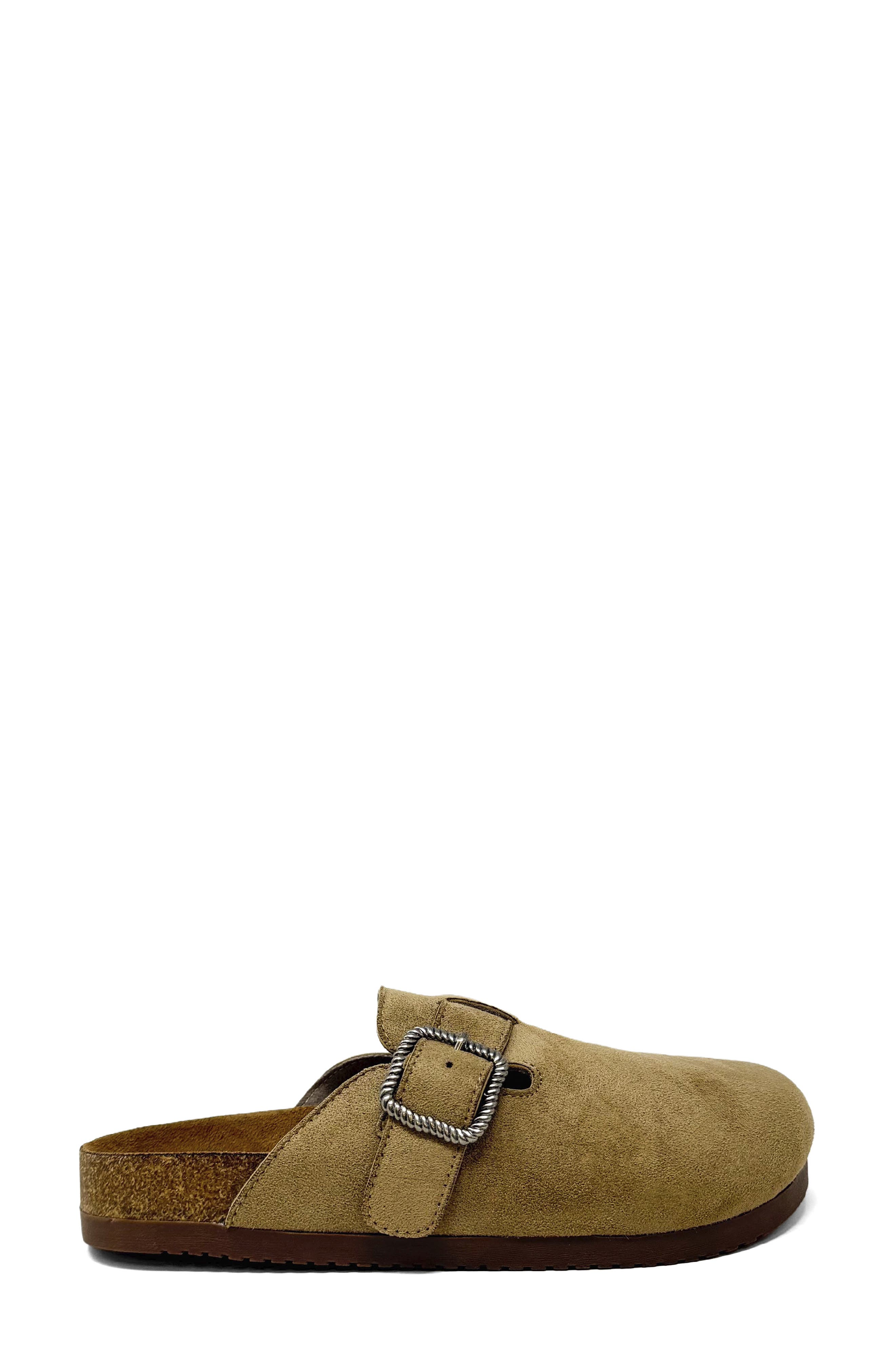 Trudy Faux Leather Clog, Alternate, color, TAUPE