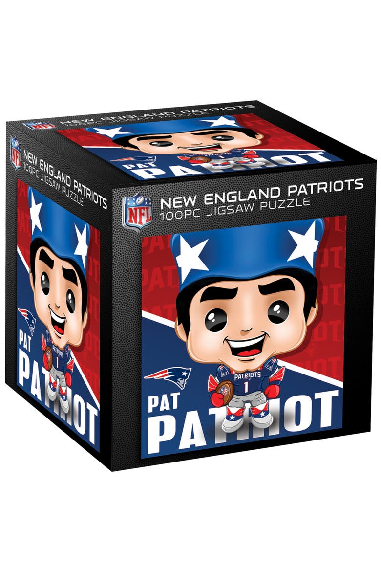 New England Patriots Mascot 100pc Puzzle, Main, color, Multicolor