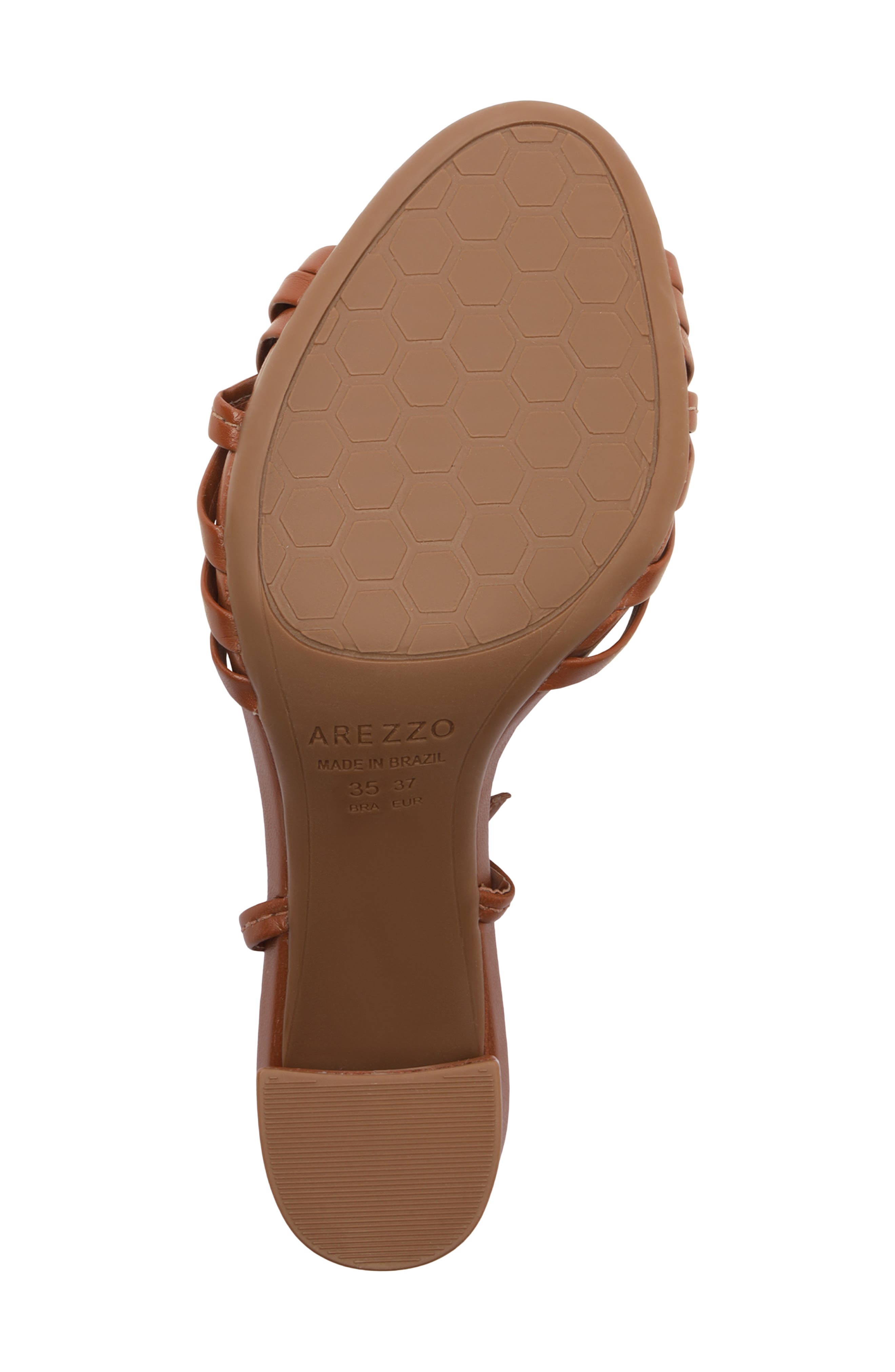 Arezzo Nina Ankle Strap Sandal, Alternate, color, Soul Natural