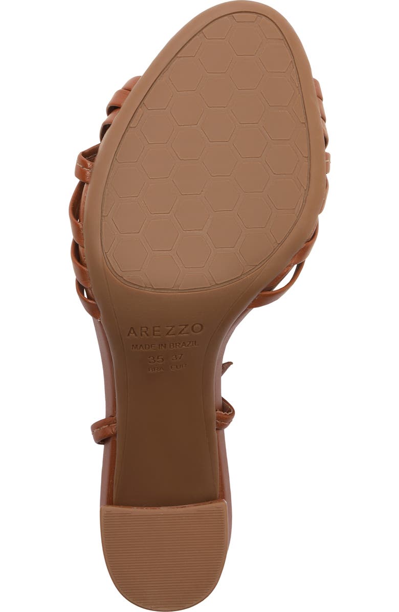 Arezzo Nina Ankle Strap Sandal, Alternate, color, Soul Natural