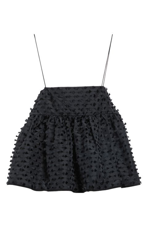 Babette Embroidered Jacquard Camisole Top