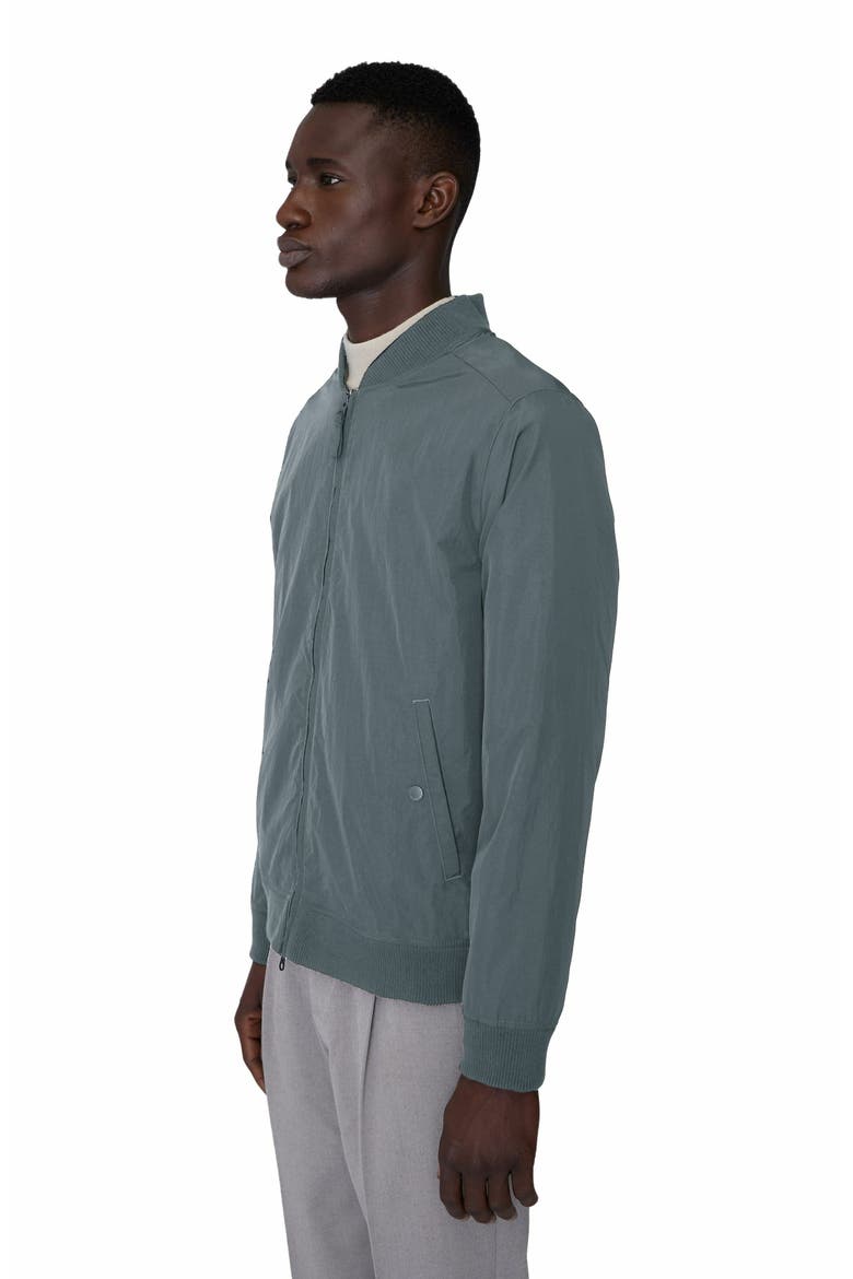 DANIEL | Bomber Jacket, Alternate, color, Blue Grey