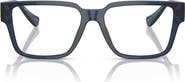 Versace 55mm Rectangular Optical Glasses
