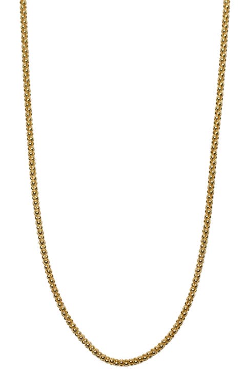 Popcorn Chain Necklace
