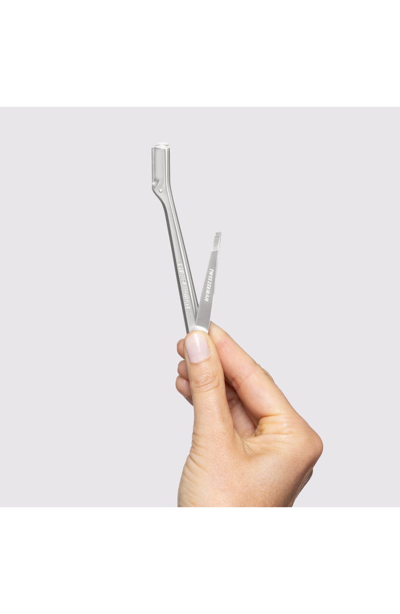 TWEEZERMAN 2-Pack Brow Razor & Mini Tweezer Set, Alternate, color, 