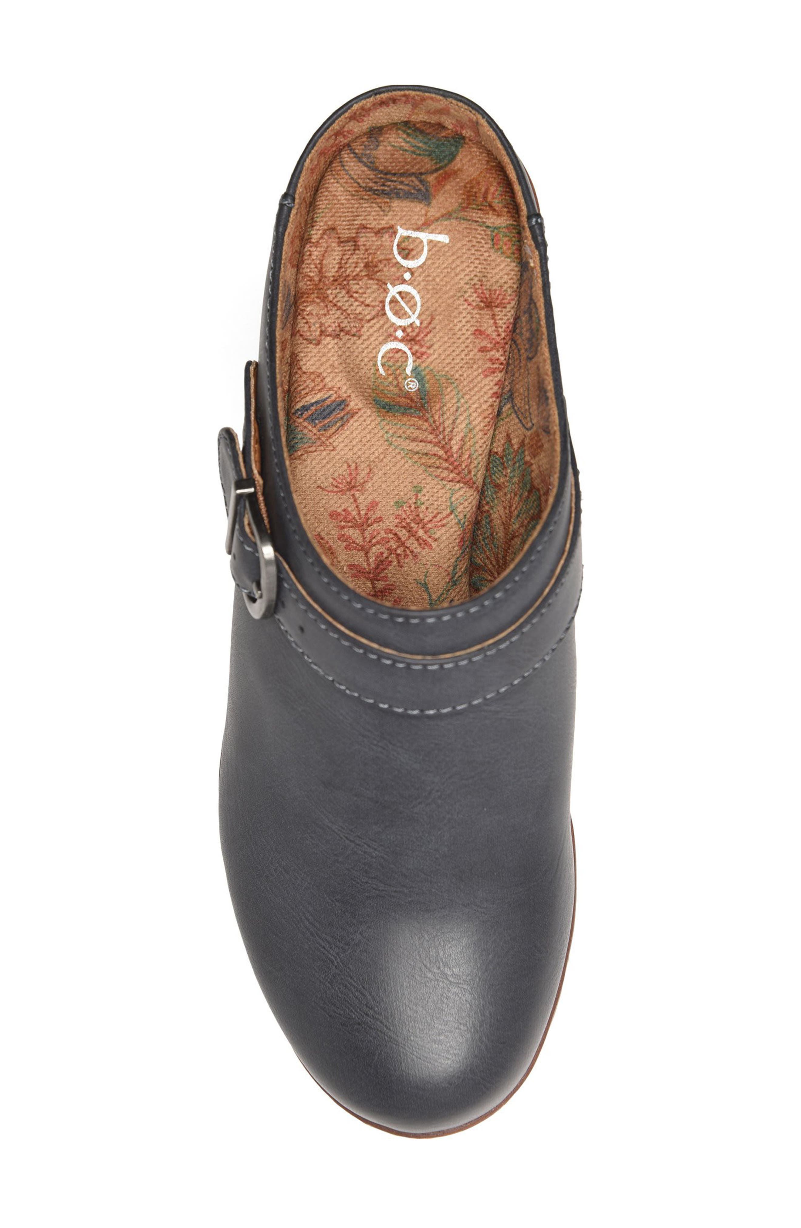 Adel Clog Heel, Alternate, color, NAVY