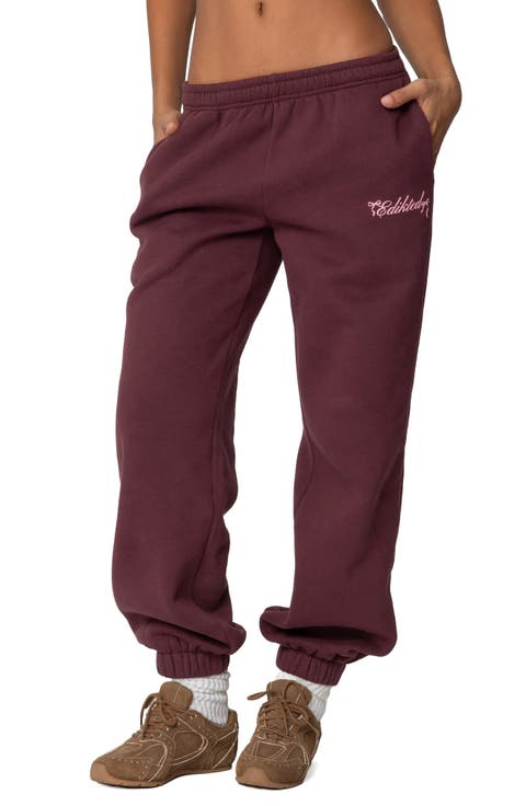 Sasha Bow Detail Sweatpants