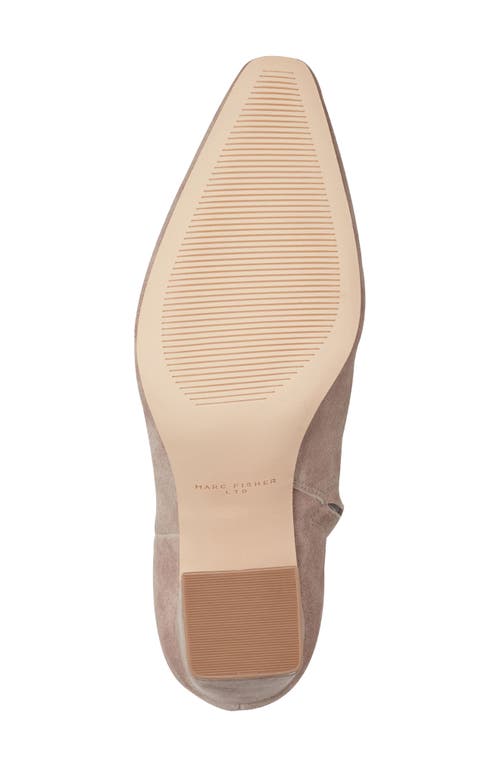 Marc Fisher Ltd Yanara Pointed Toe Bootie In Brown
