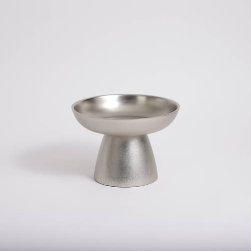 The Collective Nickel Small Pedestals Set Of 2 In Nickel