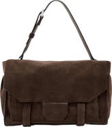 AllSaints Ursa Suede Satchel Bag