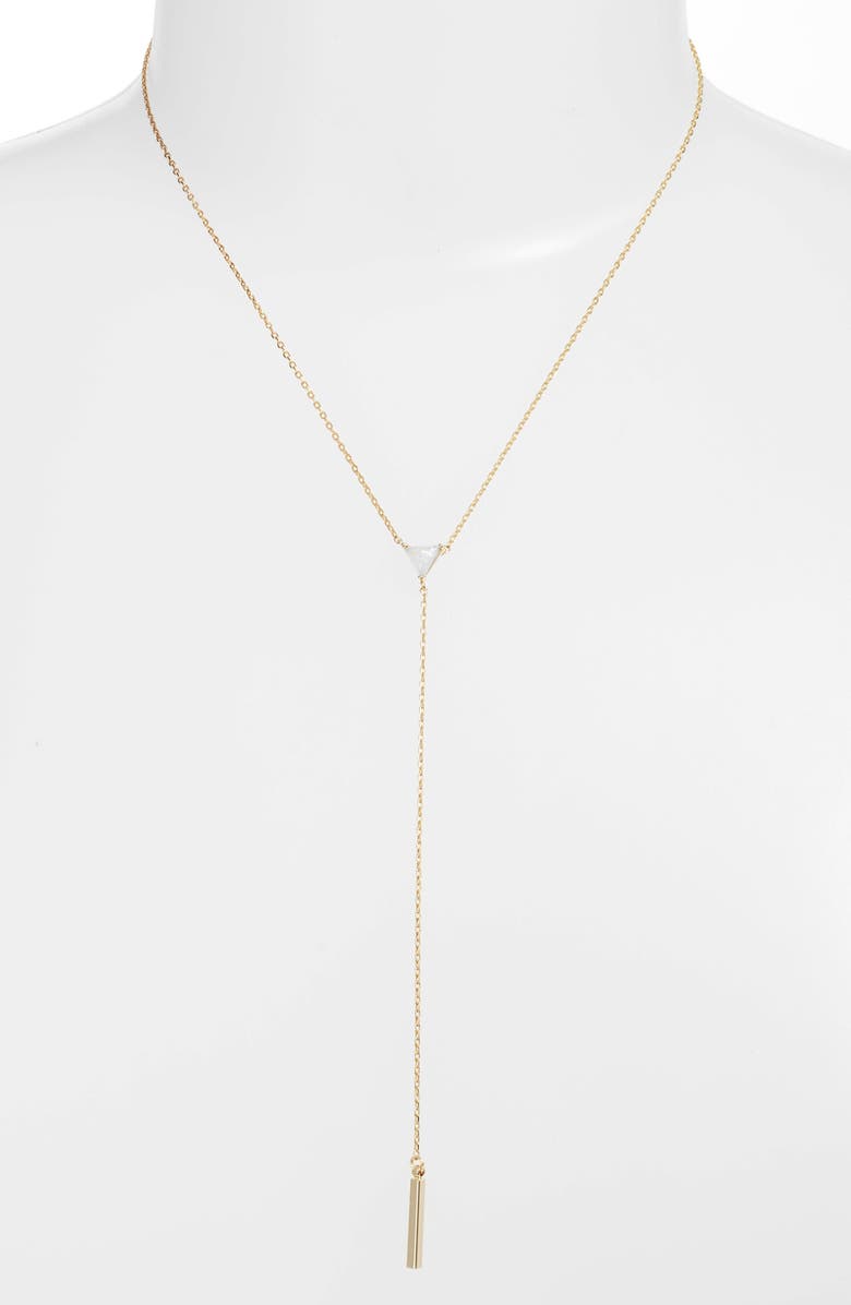 Jules Smith Diaz Lariat Necklace, Main, color, 