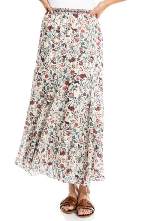 Georgette Godet Maxi Skirt
