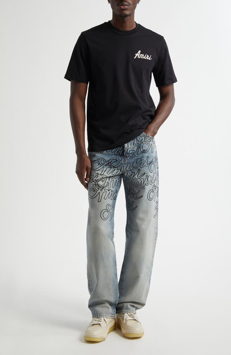 AMIRI City Cotton Logo Graphic T-Shirt, Alternate, color, 