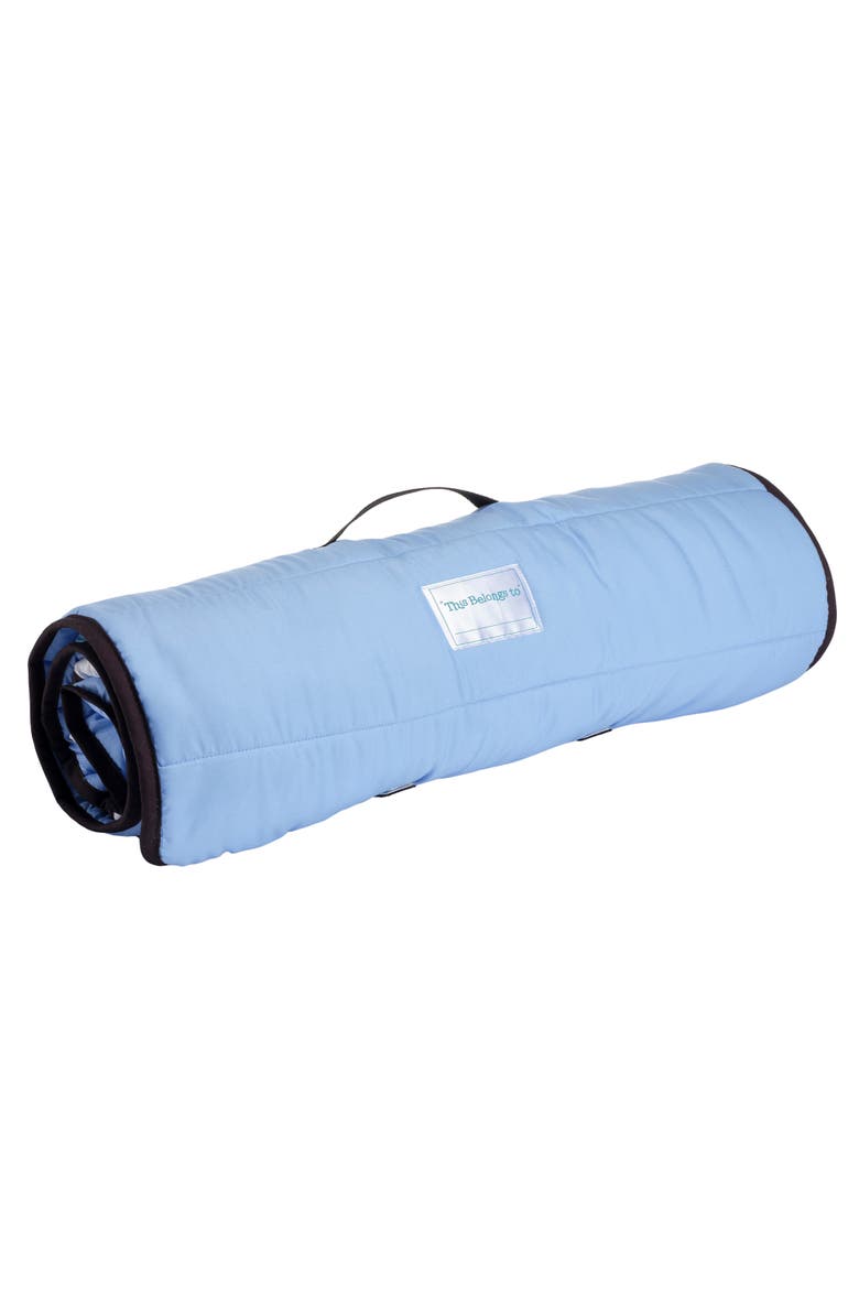 Snoopy & Woodstock Peanuts Transportation Toddler Nap Mat, Alternate, color, Blue