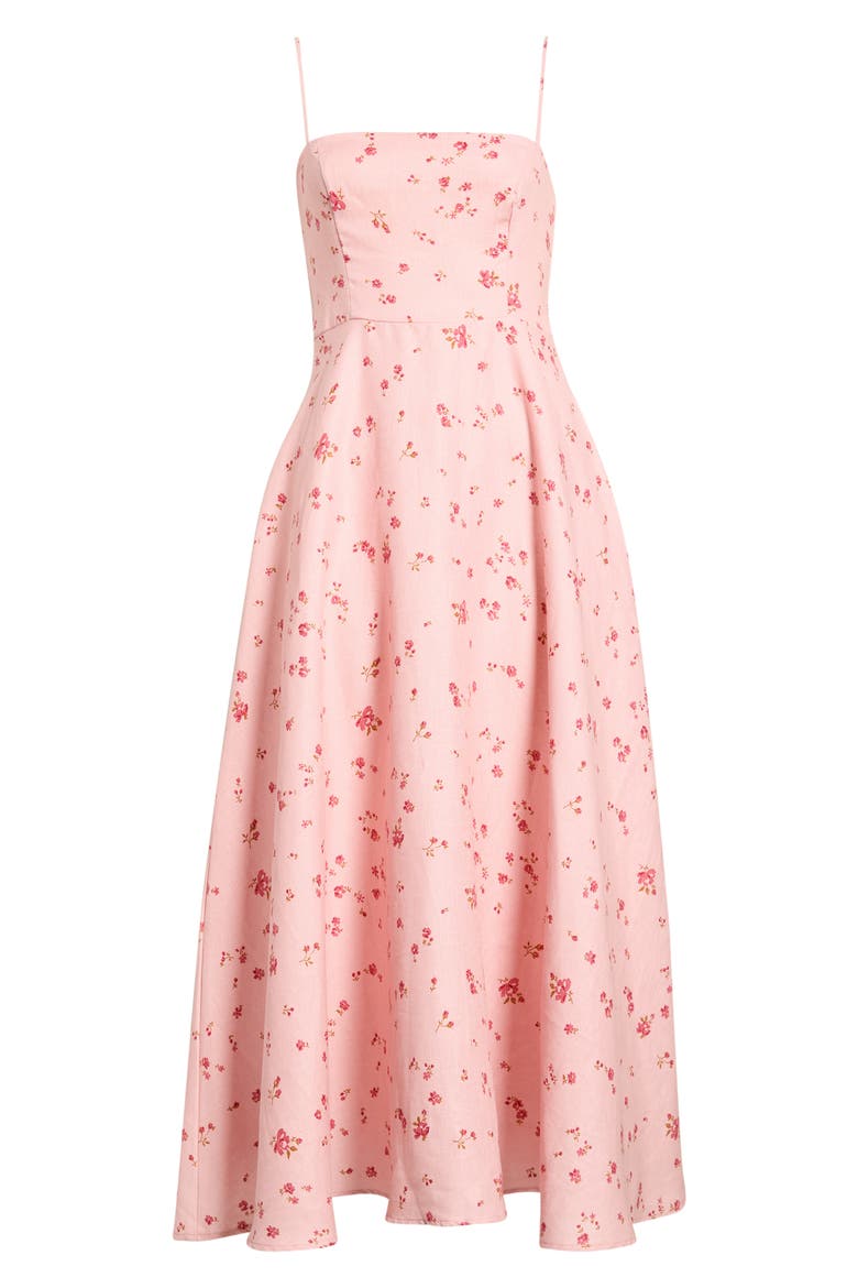 Monette Linen Maxi Dress, Alternate, color, NOELIA