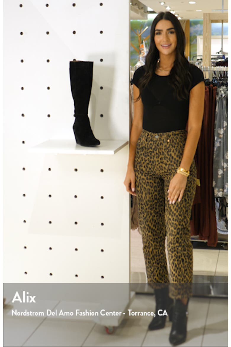 Star of the Show Wedge Knee High Boot video