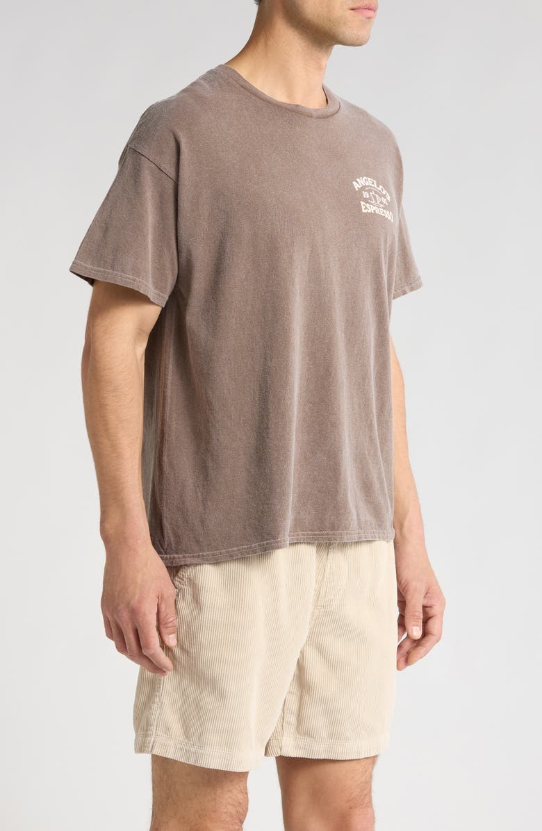 BDG Urban Outfitters Angelo's Espresso Cotton Graphic T-Shirt, Alternate, color, 