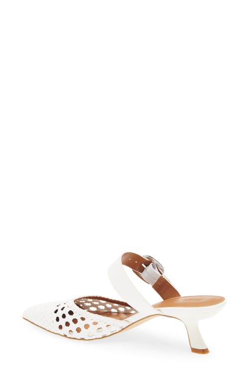 Nordstrom Rack Fawn Woven Mule In White