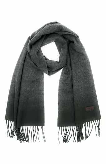 Hickey Freeman Ombré Cashmere Fringe Scarf