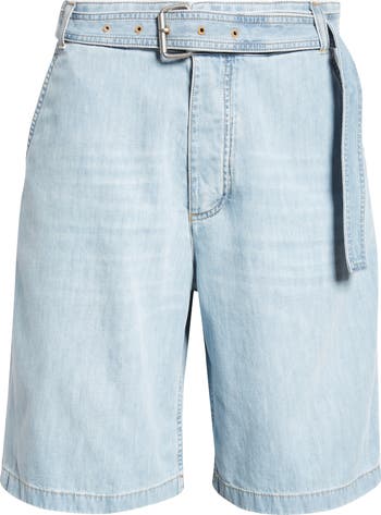 Bottega Veneta Belted Denim Shorts | Nordstrom
