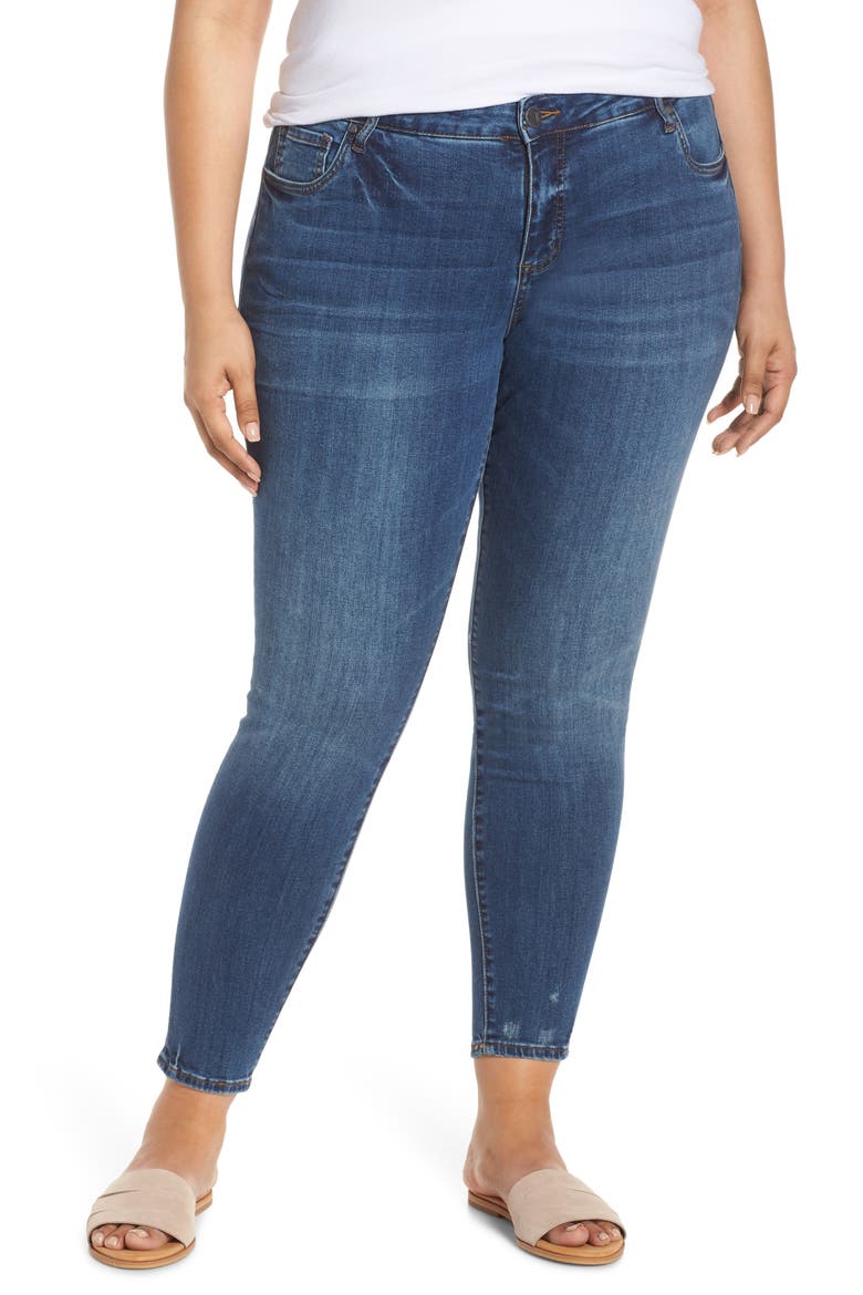 Donna Skinny Ankle Jeans, Main, color, UNTOUCHABLE