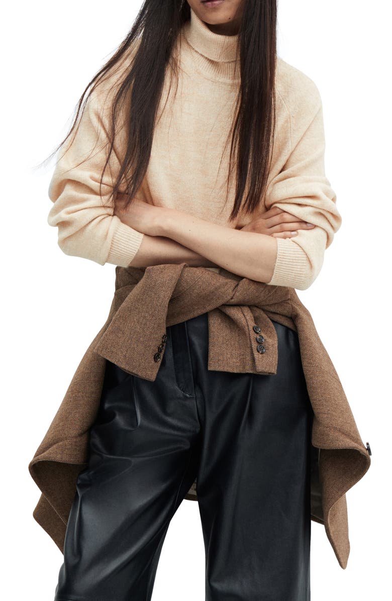 MANGO Turtleneck Sweater, Alternate, color,