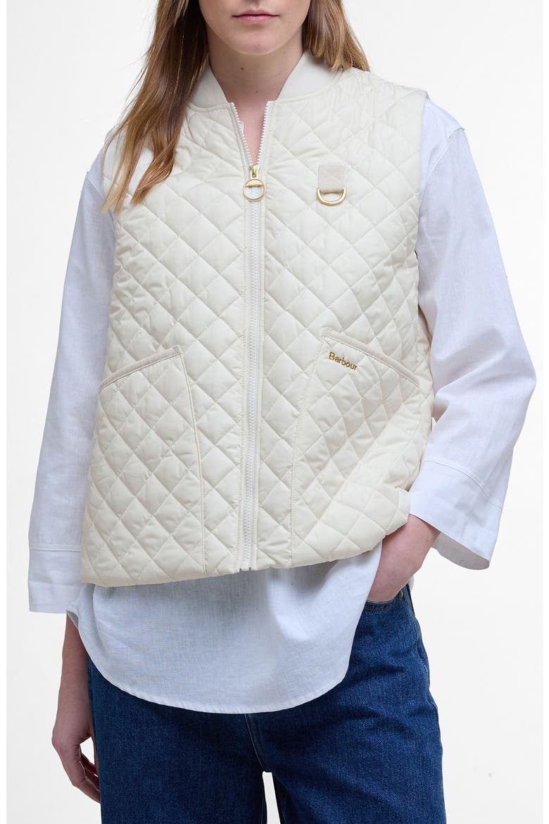 Rosalie Quilted Vest, Main, color, NEUTRAL