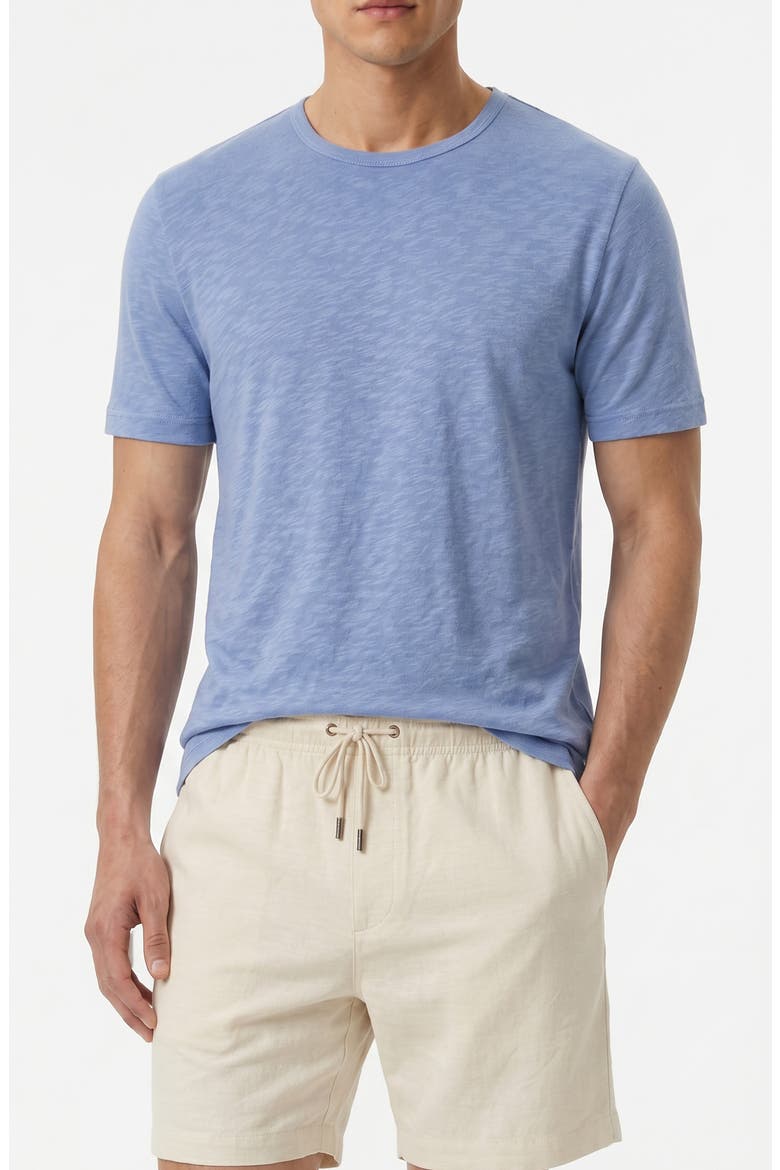 Heavyweight Slub Knit T-Shirt, Main, color, INDIGO