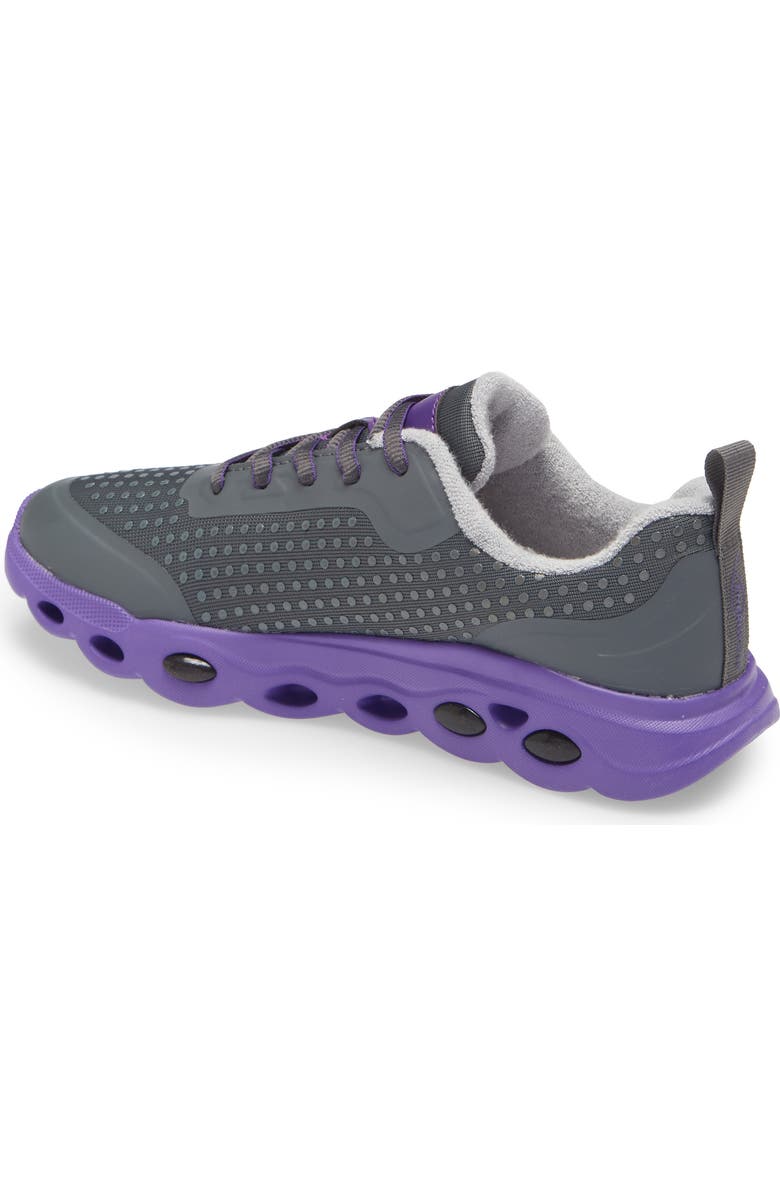 ara Montclair Sneaker, Alternate, color, Graphite / Purple