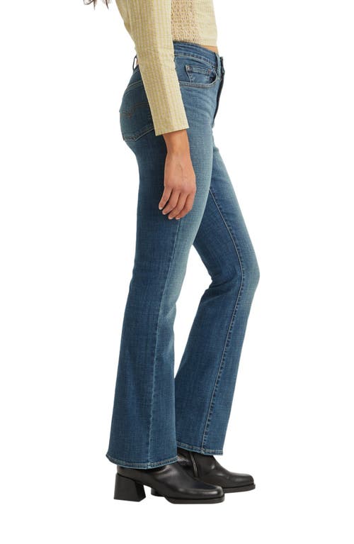 Levi's 725 High-waist Bootcut Jeans In Blue