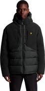 Lyle & Scott Wadded Hybrid Hooded Jacket