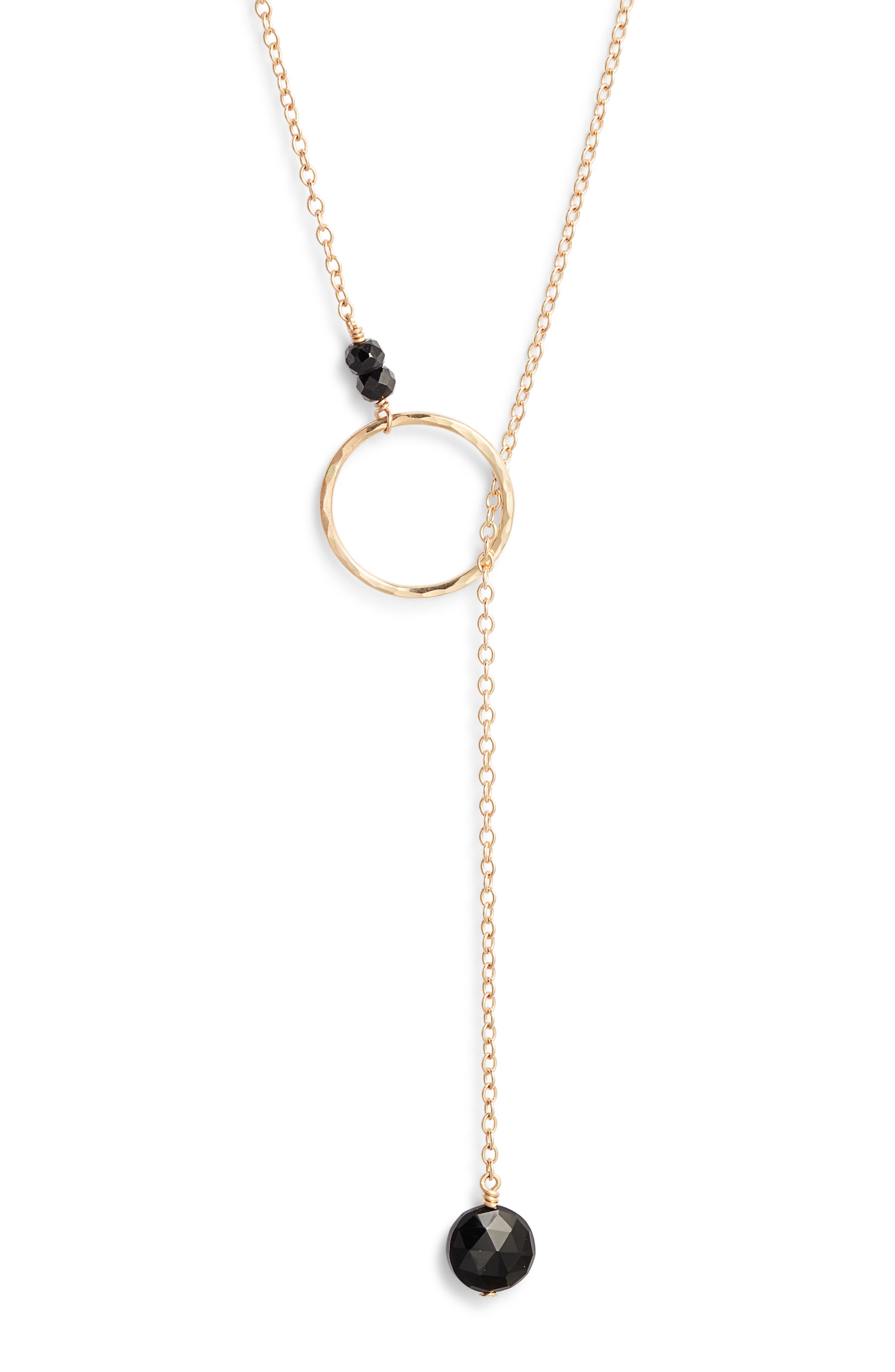 BLACK ONYX/ GOLD FILL