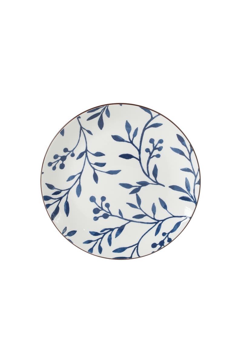 Palace Suite Stoneware Dinnerware Set, Alternate, color, Blue/White