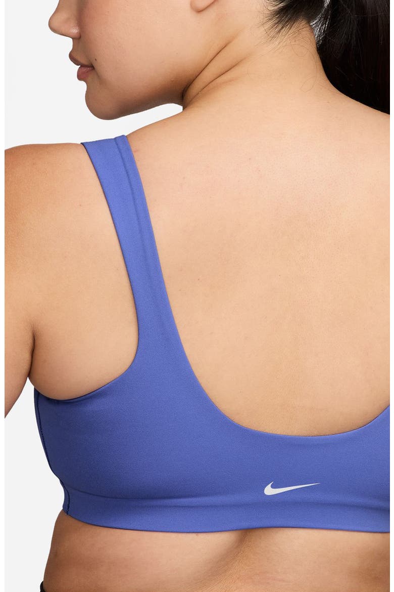 Zenvy Dri-FIT Sports Bra, Alternate, color, 570 SAPHRE/WHITE